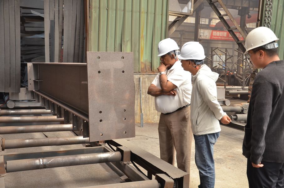 Qingdao KXD Steel Structure Co., Ltd productielijn van de fabrikant