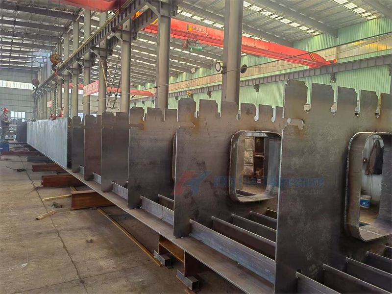 Qingdao KXD Steel Structure Co., Ltd productielijn van de fabrikant