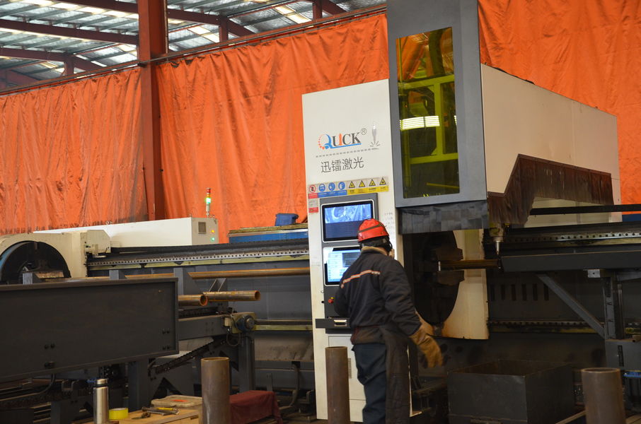Qingdao KXD Steel Structure Co., Ltd productielijn van de fabrikant