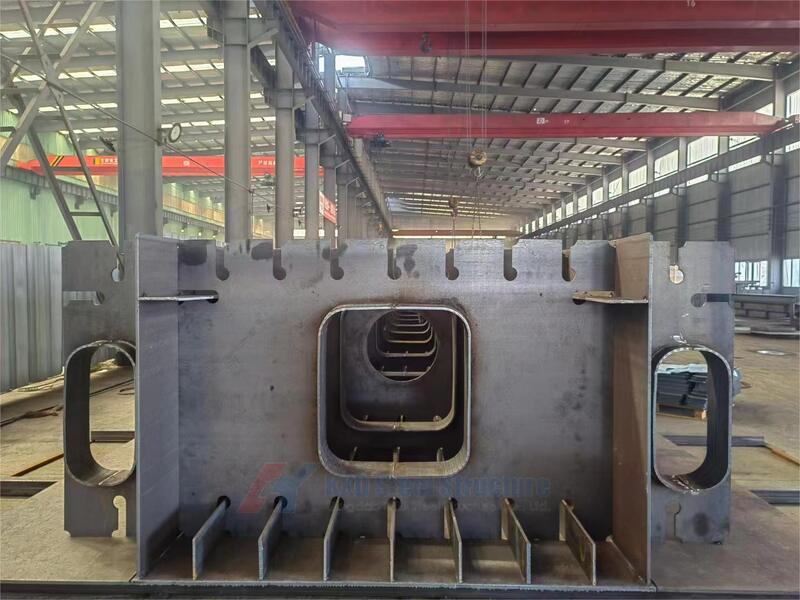 Qingdao KXD Steel Structure Co., Ltd productielijn van de fabrikant