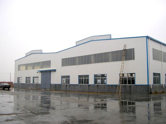 Prefabricated Industrial Steel Building H Section Steel Structure Building Warehouse (Voorgefabriceerd industriële staalgebouw)