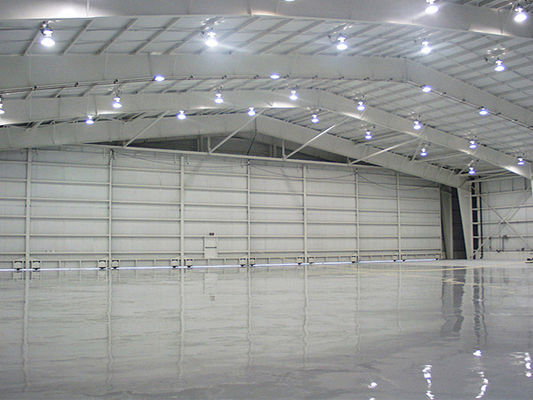 Geprefabriceerde lichte staalconstructie Hangar Vliegtuig Hangar Constructie