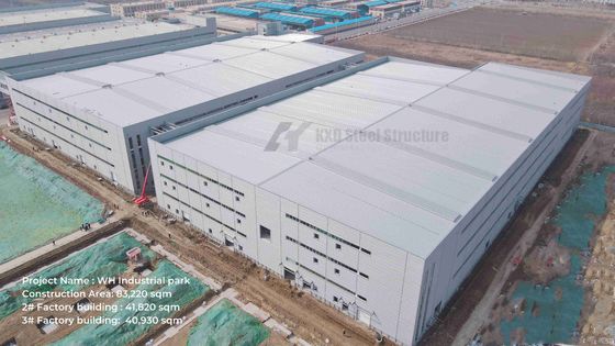 Custom Prefab Steel Structure Workshop Commercial Steel Warehouse CE goedgekeurd