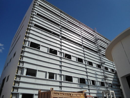 Prefab Multi-storey Steel Building Grote Span Steel Structure Workshop magazijn
