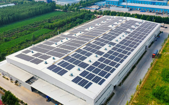 Gebouw van dragende staalconstructies voor industrieel, commercieel en woongebruik