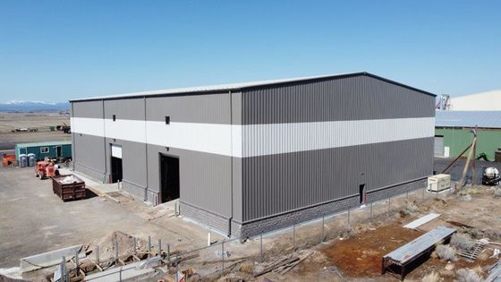 Hot Dip gegalvaniseerd industrieel staalgebouw aanpasbaar staalframe prefab gebouw