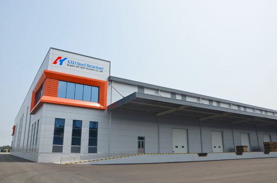Hurricane Resistant Prefabricated Steel Frame Gebouw Metalen magazijn Hangar Kantoor Worship
