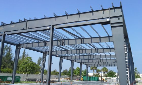 Q355b Staalconstructie Vervaardigde industriële staalgebouwen