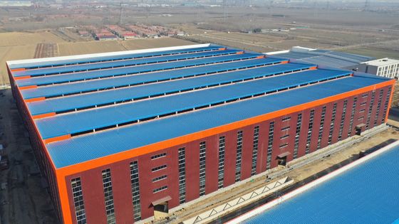 Aanpasbare staalconstructie Gebouw Moderne pre-engineered metalen gebouw SGS CE ISO