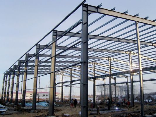 Alkyd Verf Metalen bouwbouw Gebouw Op maat gemaakte geprefabriceerde staalwerkplaatsen