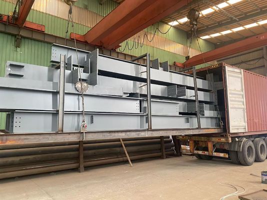 40' Containerlading Voorafgebouwde staalconstructies voor magazijnen en werkplaatsen
