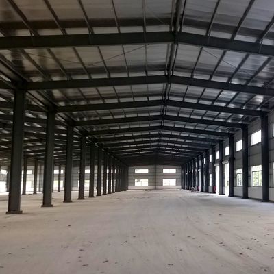 Staalstructuur Draagbaar metalen frame Hangar Warehouse Vrij architectonisch ontwerp