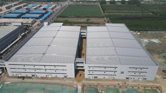 Hoogsterke staalconstructies Gebouw Prefabricated Industrial Steel Structures Exhibition Hall