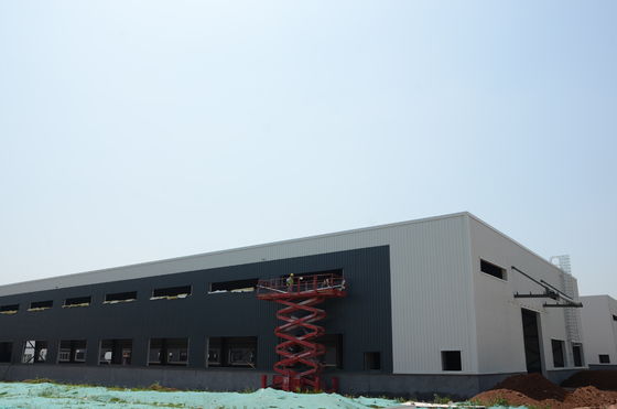S355 H-sectie Staalconstructiewerkplaats Metalen geprefabriceerde gebouwen