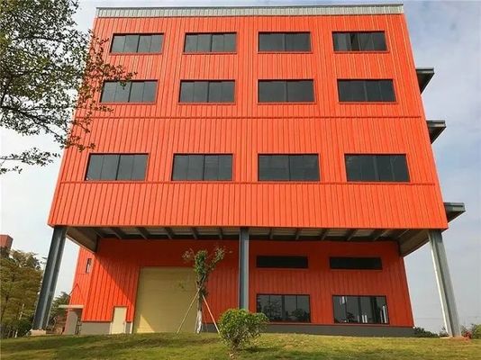 Prefab Multi-storey staalconstructies Constructie werkplaats Steen en staal gebouw