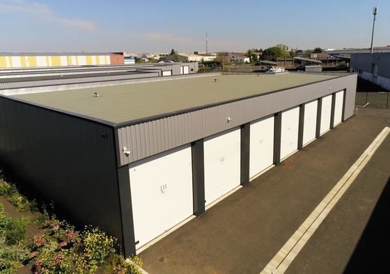 Commerciële metaalbouw Gebouw Brandwerend staalconstructiewerkplaats