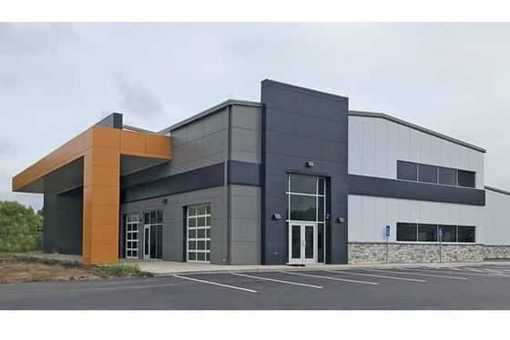 Meerdere verdiepingen Prefab Steel Structure Building Industrieel magazijn Fabrieksgebouw