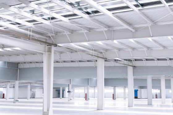 200 mm stalen magazijngebouwen met dak- en wandbekleding