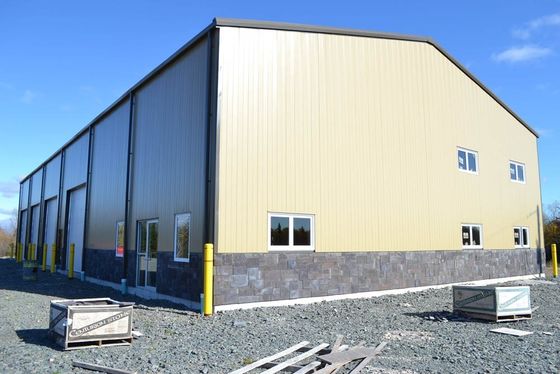 Steel Structure Auto Service Shop Frame Building Design Engineer Geleid op het terrein van de bouw