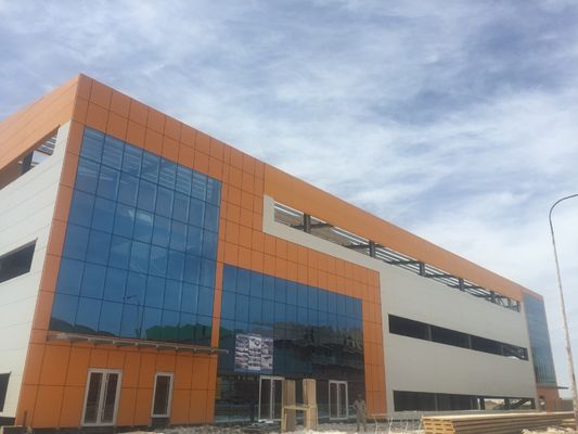 Algerije Vrije ontwerper Prefabricated Steel Structure Workshop Warehouse Building Sample Customization