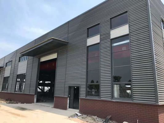 Industriële geprefabriceerde, op maat gemaakte staalconstructies Ingenieursgebouw