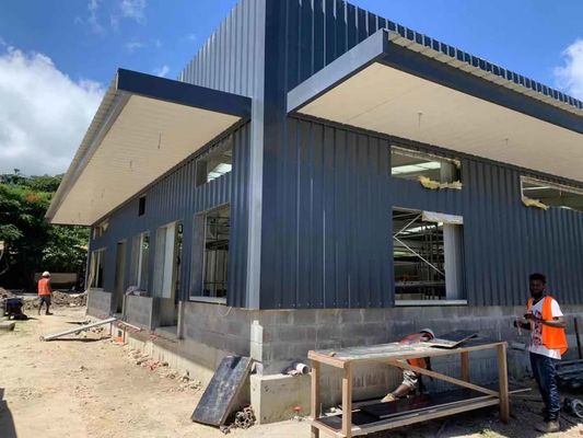 Gebouwen met modulair frame staalconstructie / Industrieel magazijn / Werkplaats / Villa / kantoor / appartement