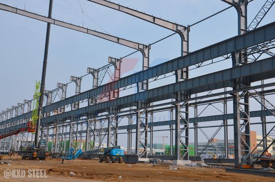 Brug Prefabricated Steel Structure Shed Fabrication Metal Frame Company Metal Steel Structure Warehouse Gebouw