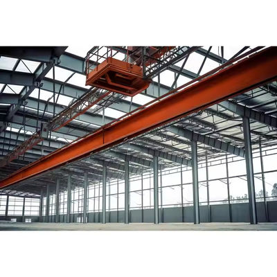 Gebouw Aanpasbare geprefabriceerde staalconstructie Warehouse Workshop Factory