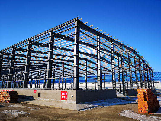 Voorgefabriceerde hoogsterke staalinstallaties en bouwmaterialen voor staalwerkplaatsen