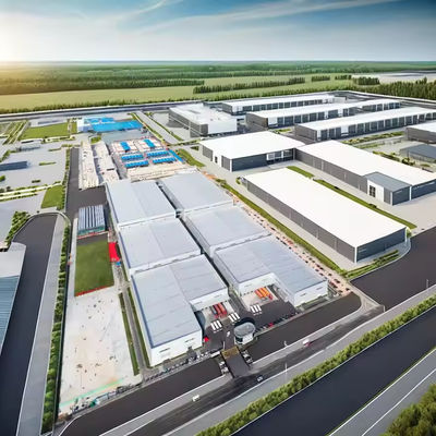 Modern ontwerp Industrieel staalconstructie Prefab Warehouse Building Optimale efficiëntie