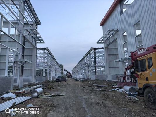 Eco-vriendelijke voorontworpen staalgebouwen voor woon- en landbouwgebruik