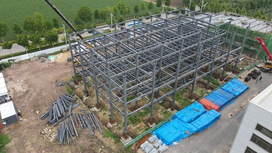 Commercieel ontworpen KXD staalconstructie prefab industrieel magazijn