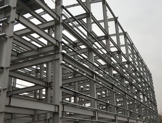 Draagbare staalconstructie Multi-storey prefab gebouwen met boutenverbinding en draagbaar ontwerp