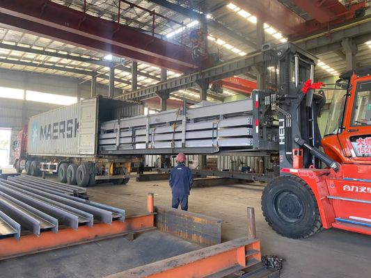 40 Containers laden Prefab-staalgebouwen Draagbare directe installatie ter plaatse
