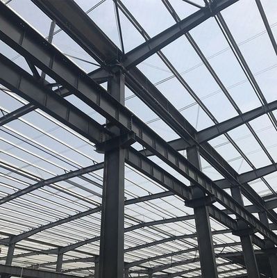 Portalen met een raam met een sectioneel kolombalk staalstructuur aardbevingsbestendigheid