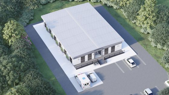 Gegalvaniseerde metalen tralies Geprefabriceerde lichte staalconstructie voor schoolhuisvesting