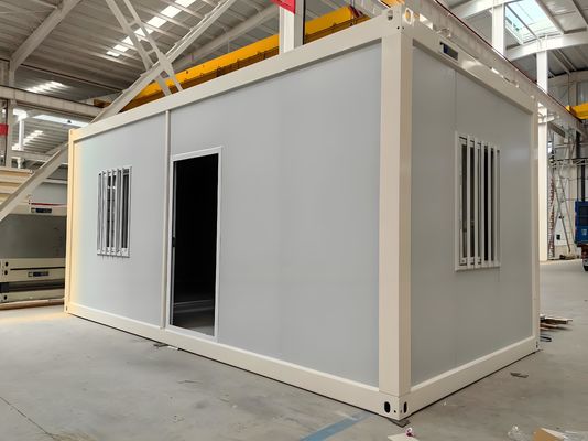 20ft snel geïnstalleerd Flat Pack Container House Tiny Home Shop