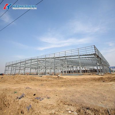 Q355B Staalstructuur Industrieel magazijnhanger met hoge sterkte bouten