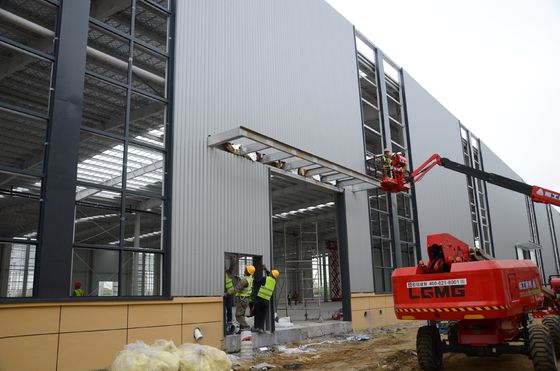ISO-gecertificeerde stalen constructie magazijnloods van KXD met gratis ontwerp ondersteuning