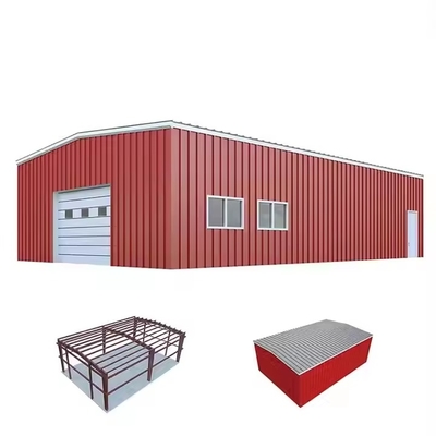 Constructieontwerp Metaalbewerking Lassen Geprefabriceerde Industriële Schuurontwerpen Stalen Constructie Magazijn Metaalbouwsets