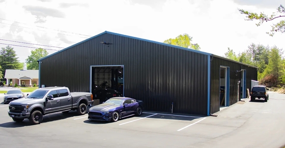 Eenvoudige Carwash Shed voor Tankstation