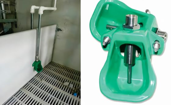 KXD roestvrij staal varken tepel drinker varkensbedrijf apparatuur snelle installatie