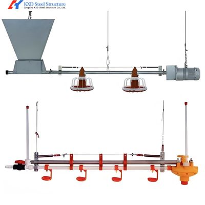 Automatische broilervoerders en - drinkers, plastic broilerboerderijapparatuur