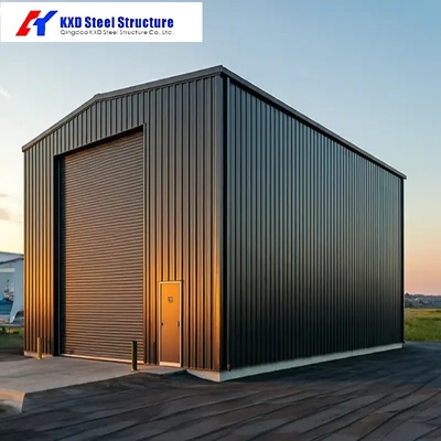 Voorgefabriceerd magazijn Werkplaats Staalhangar Schuur Constructie Industriële metaalmaterialen Staalconstructie Gebouw