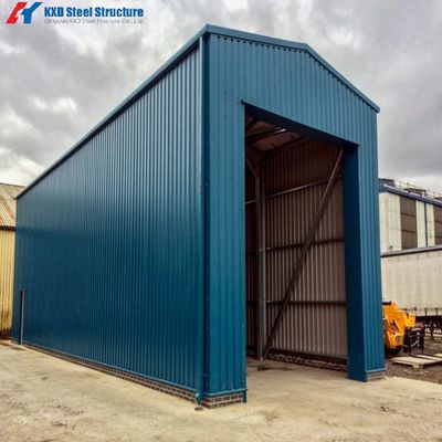 China Factory Steel Structure Buildings Price Metal Garage Store Production
