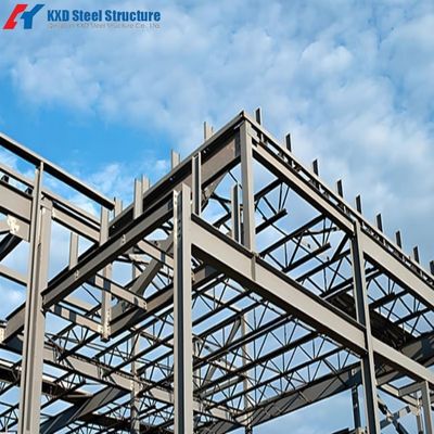 Voorgefabriceerd staal magazijn: Grote duidelijke span tot 60 m