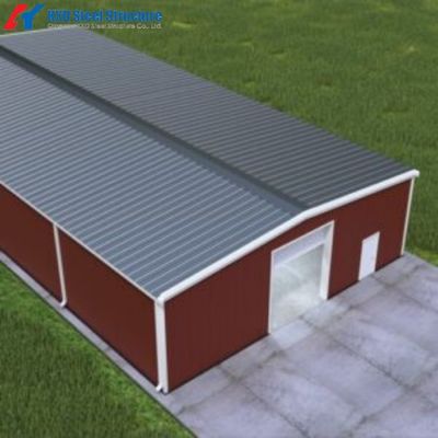 Water Proofing Prefabricated Factory Building H Section Column Steel Structure for Sale