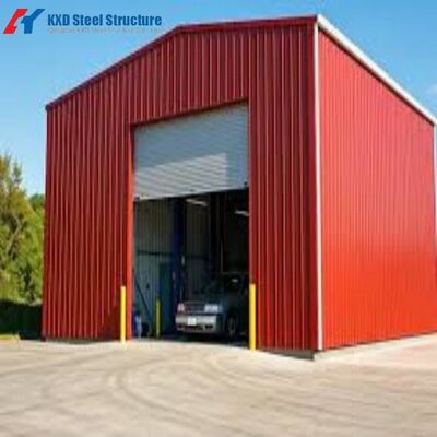 Metalen structuur Prefab gebouw Staalstructuur Hoogbouw met 3D-modelontwerp