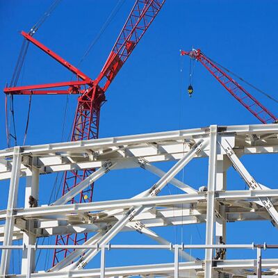 Vinnige installatie Kosteneffectief staalgebouw met hoogsterk staalframe