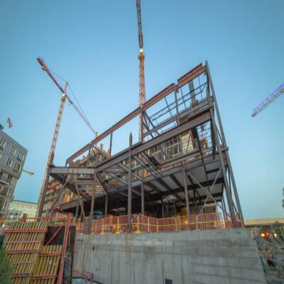 Duurzame staalconstructieworkshop met snelle installatie voor Afrikaanse projecten
